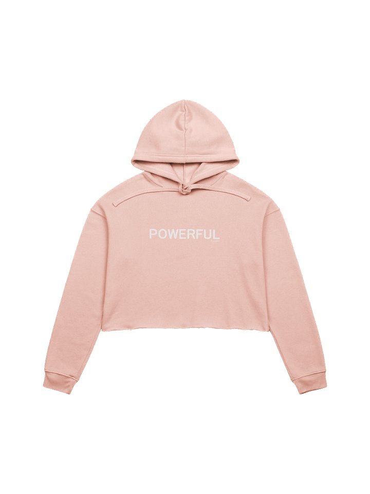 Powerful Cropped Hoodie product image (1)