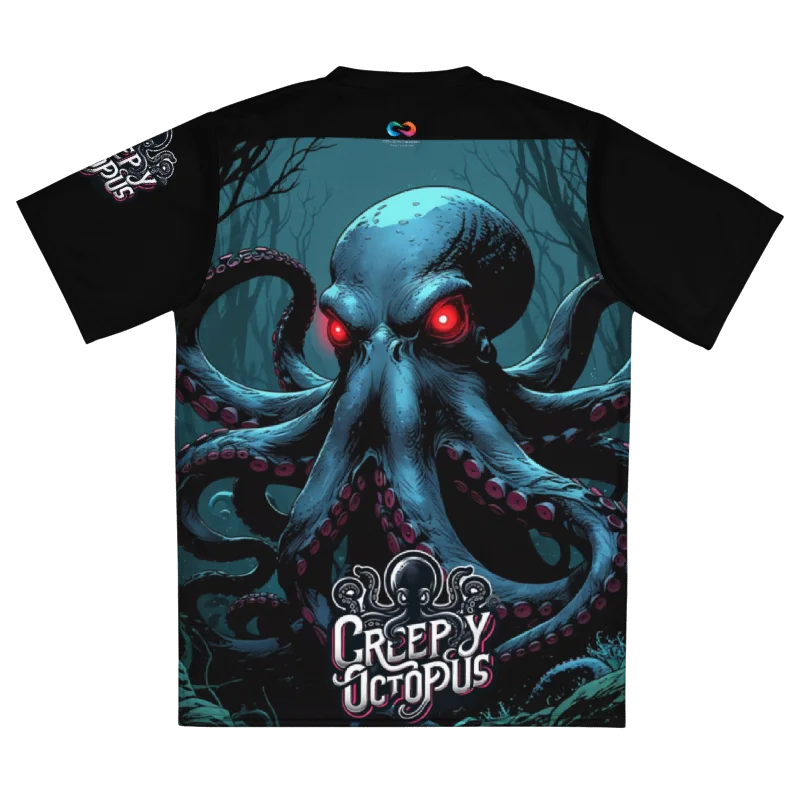 LIMITED EDITION - CNX Core All-over print Unisex Tee — Creepy Octopus 001 product image (2)