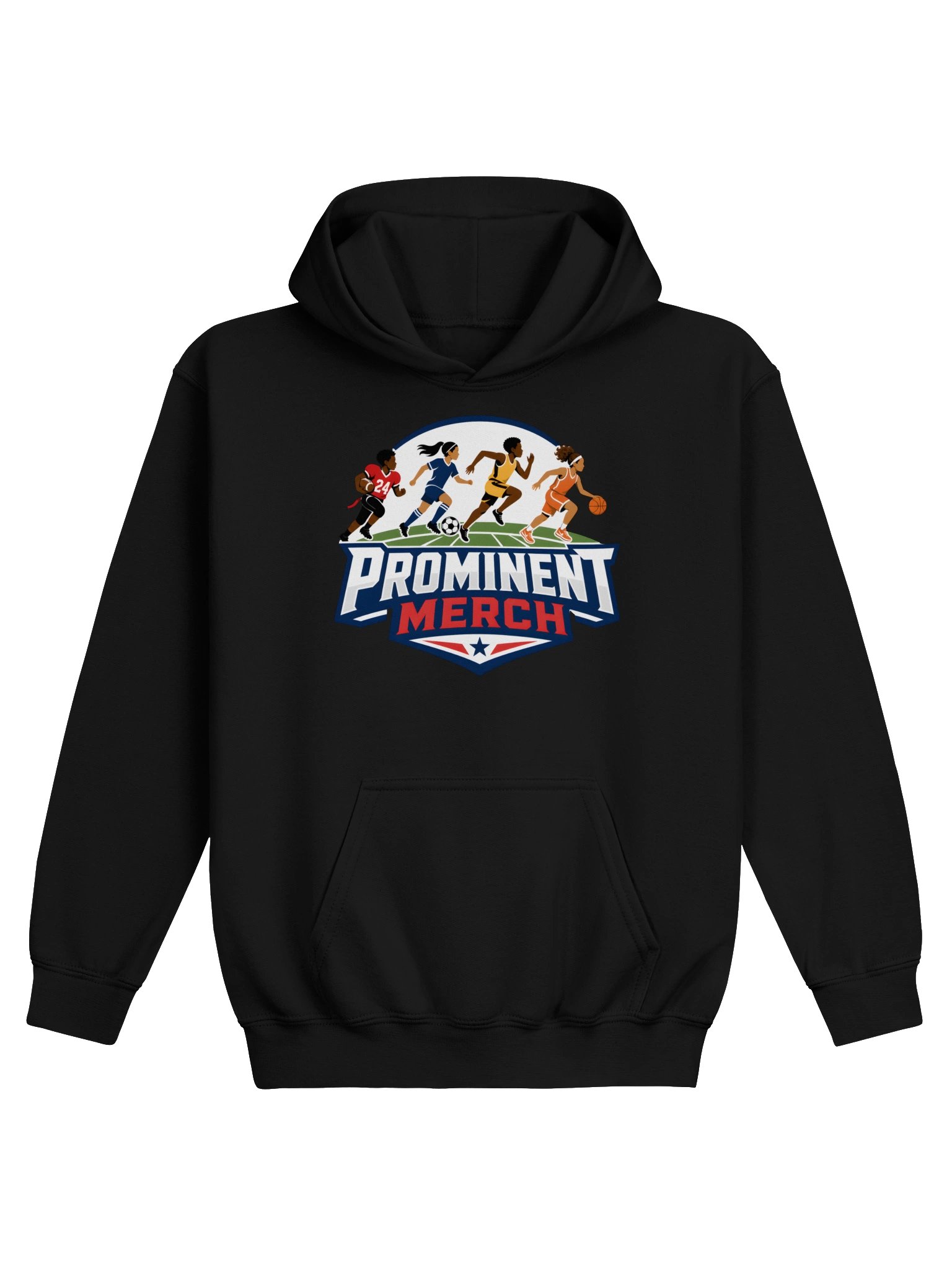 Kids Prominent Merch Sports Squad Youth Hoodie product image (5)