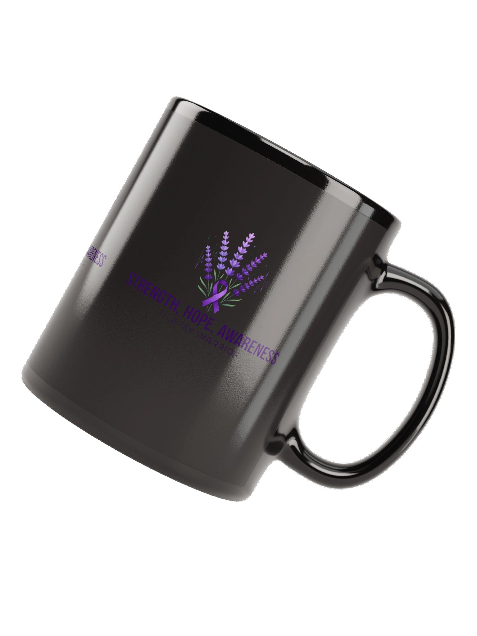 Epilepsy Awareness Black Glossy Mug product image (11)
