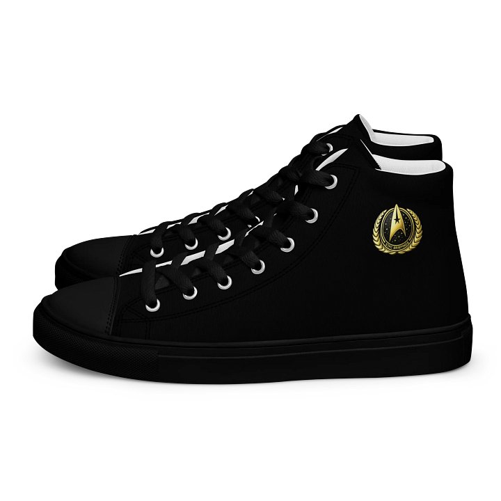 STFC Briefings High Top Canvas Trainers product image (1)