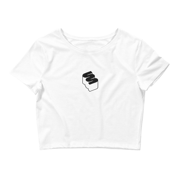 Women Crop Tee (White) product image (1)