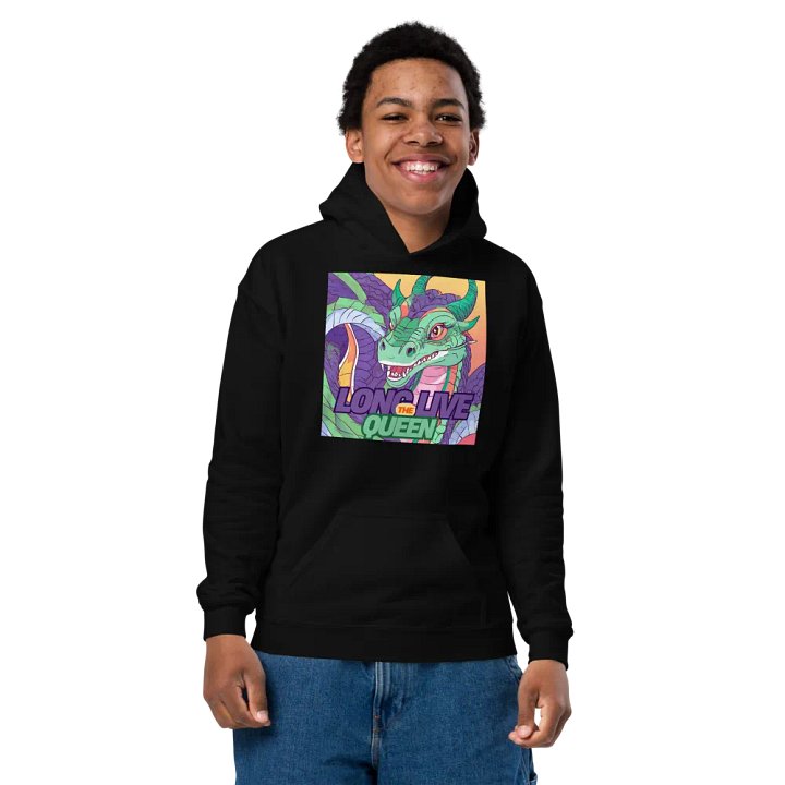 Team Alli Long Live the Queen Kid's Hoodie product image (2)