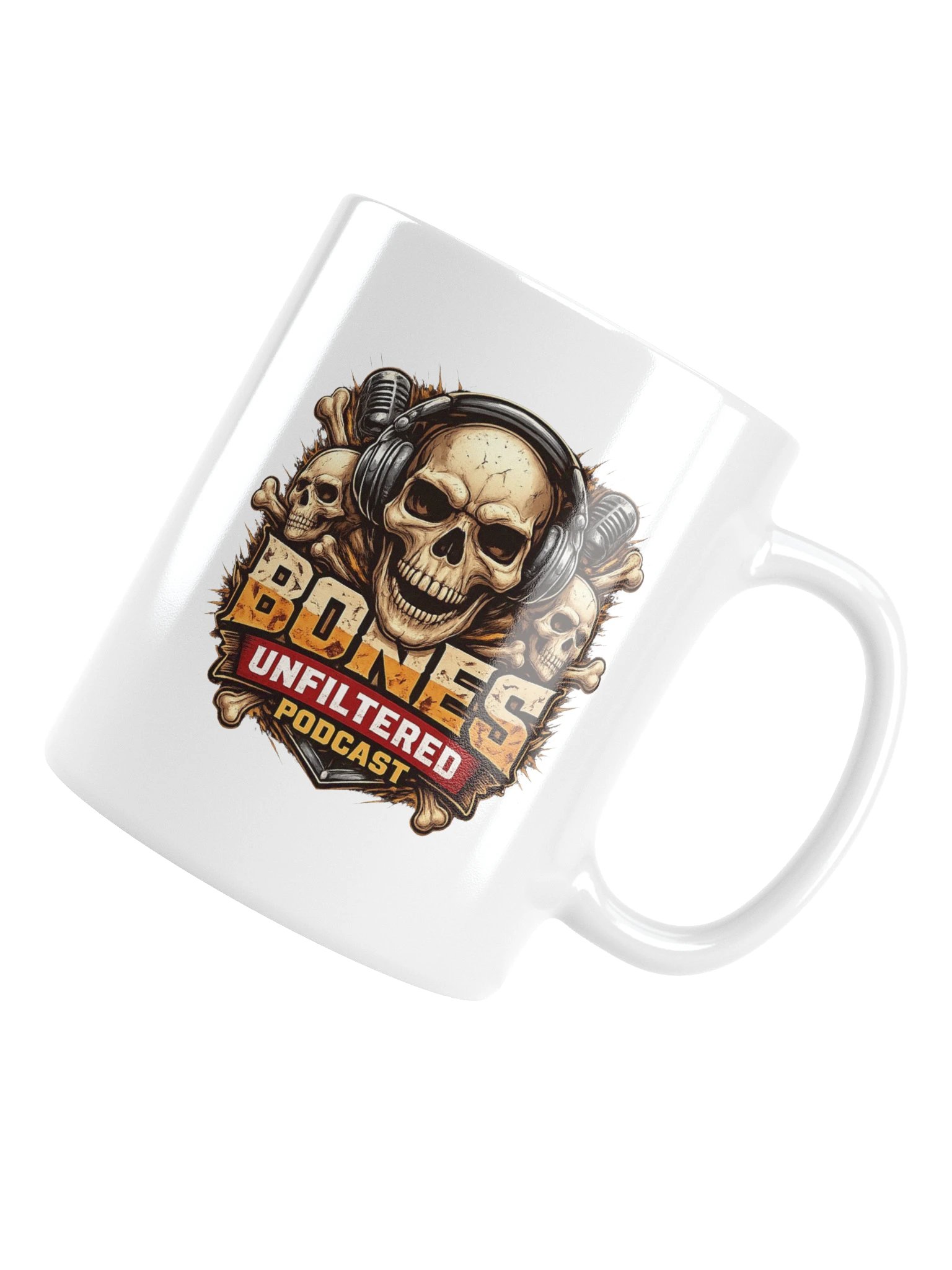 Bones Enterprises White Glossy Mug product image (6)