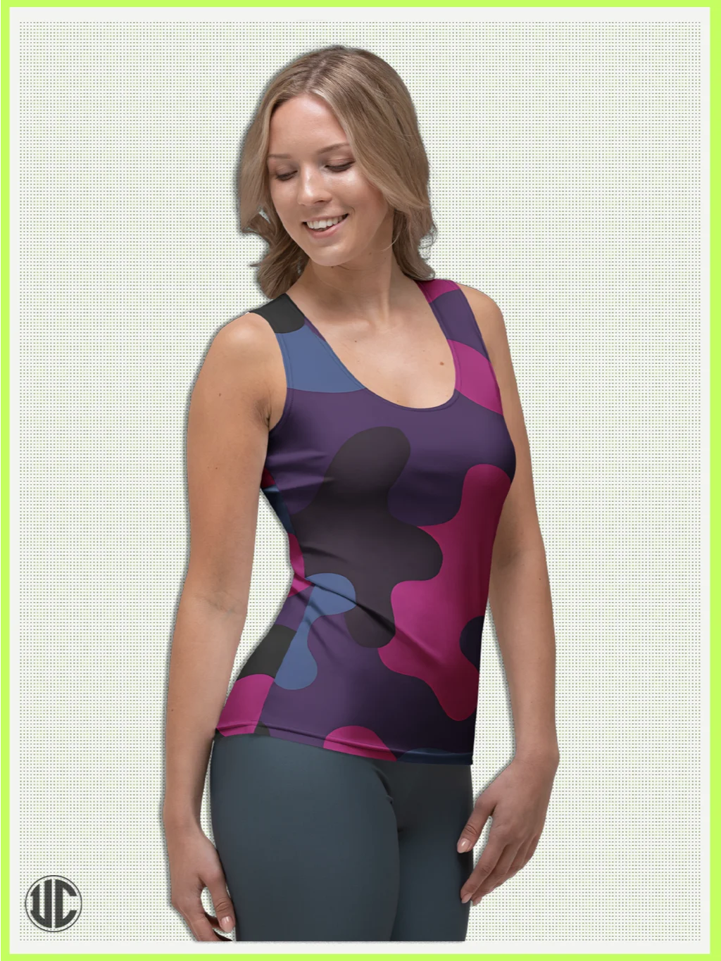 Kat’s Urban Camo – Women’s Tank Top product image (3)