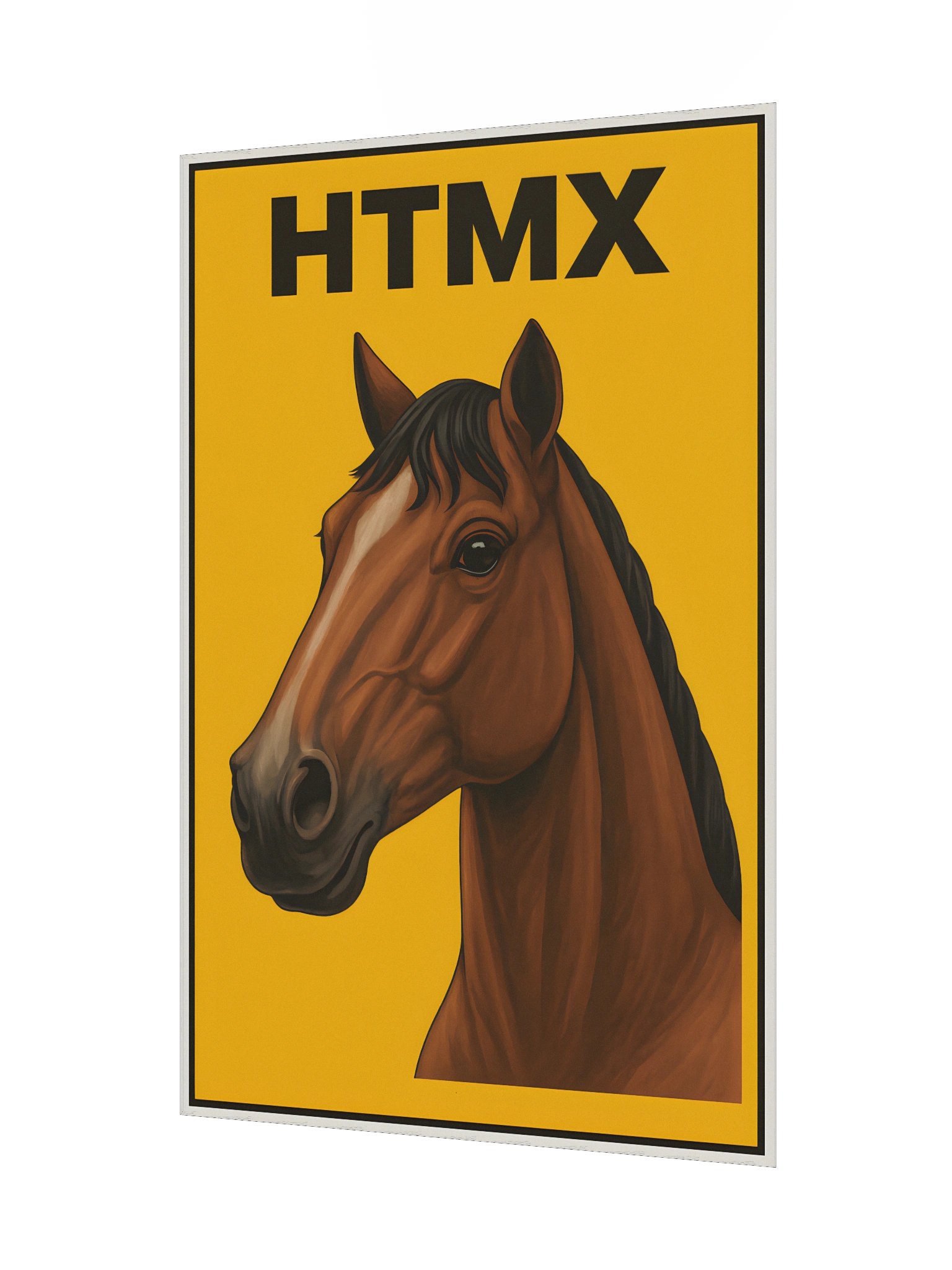 htmx horse poster product image (3)