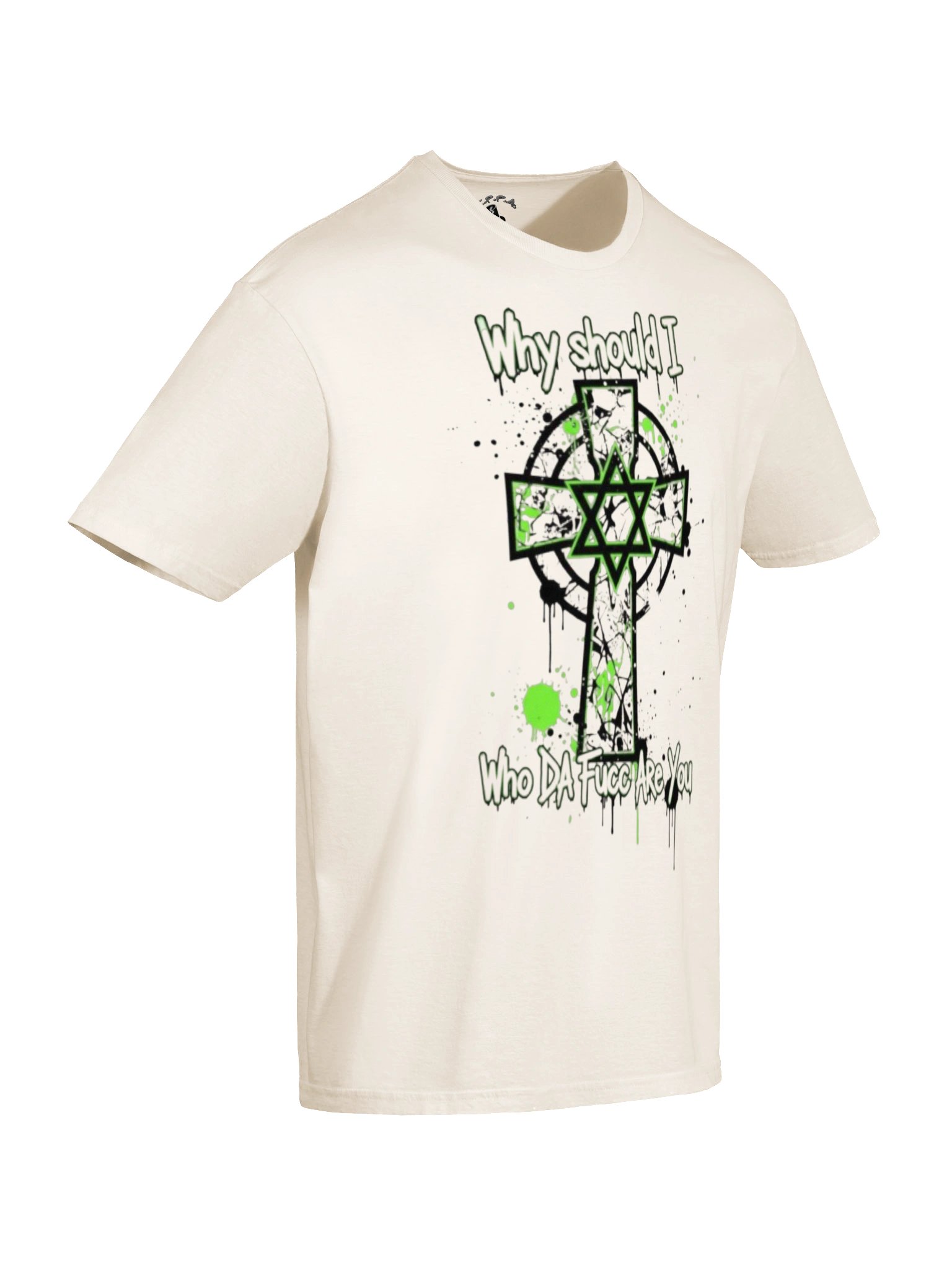 Why Should I. Who Da Fucc Are You. | Graffiti Relax Fit Tee product image (6)