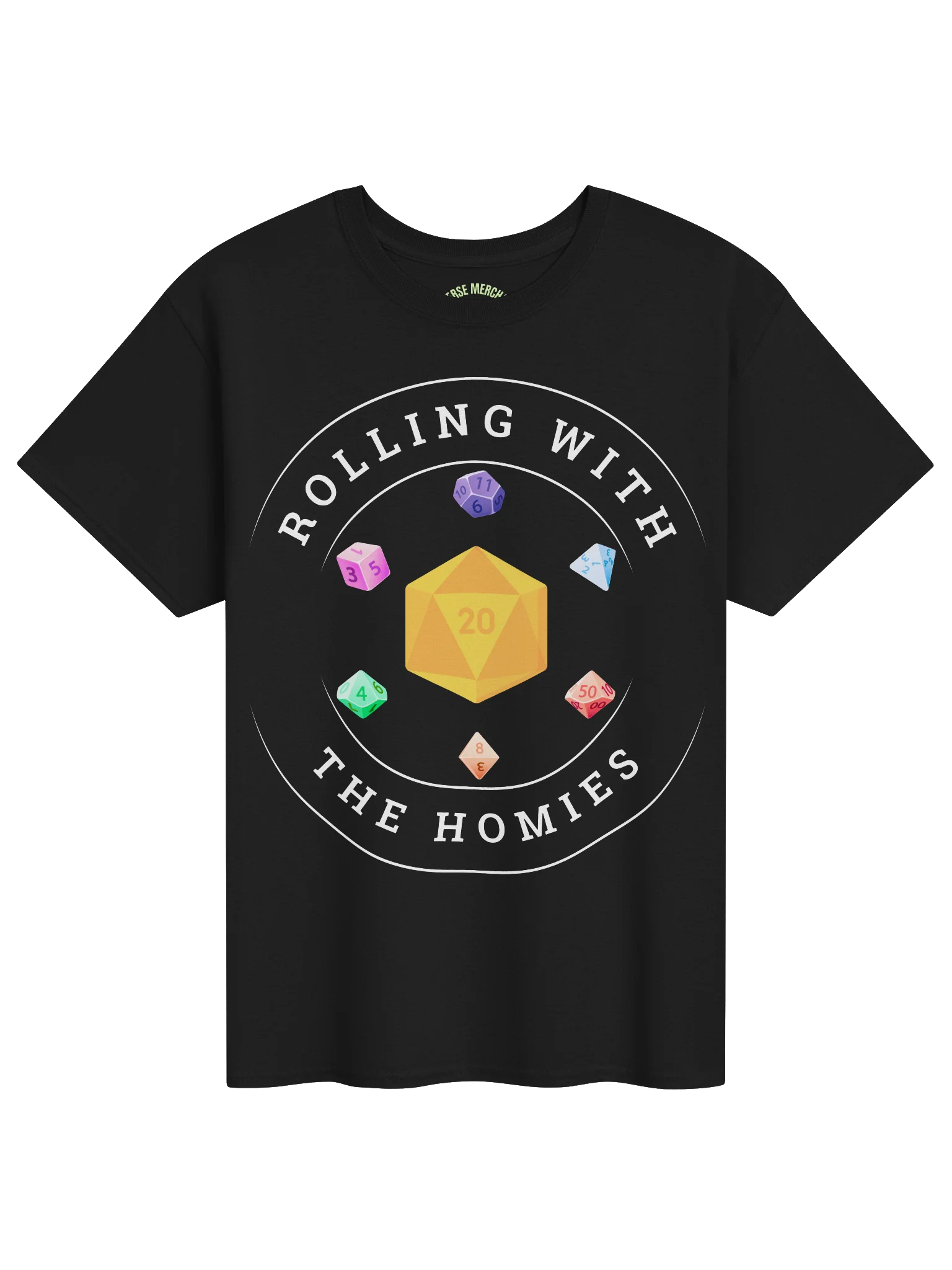 Rolling With the Homies Dice Tee product image (1)