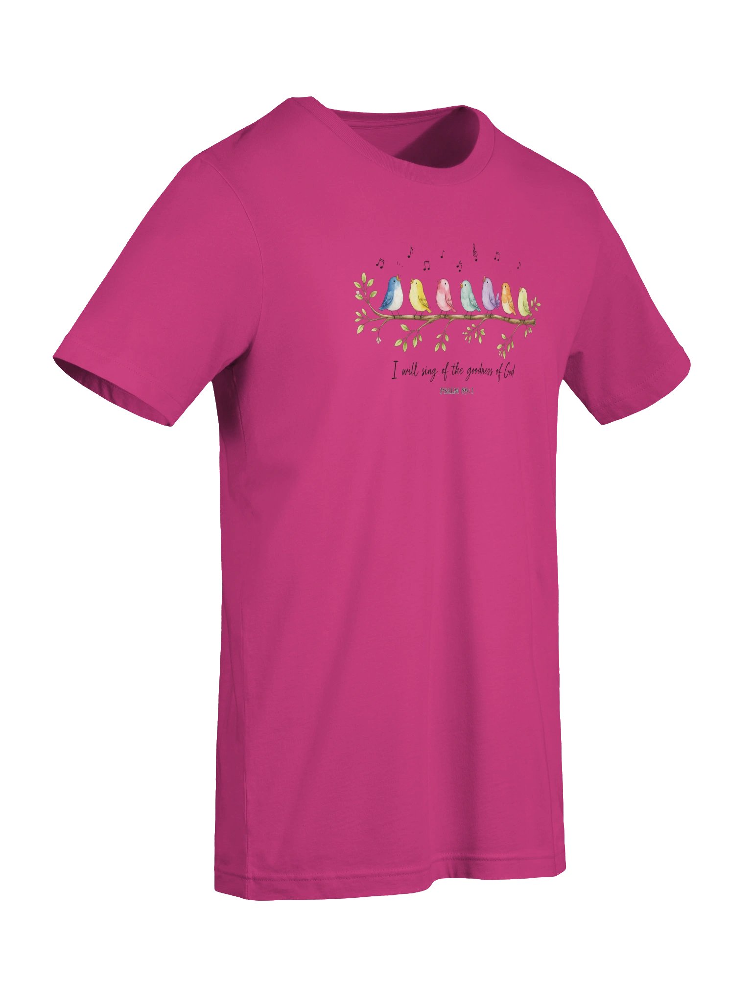 I Will Sing of the Goodness of God Shirt, Psalm 89 1 Shirt, Christian Bird Shirt, Faith Based Tee, Worship Shirt product image (55)