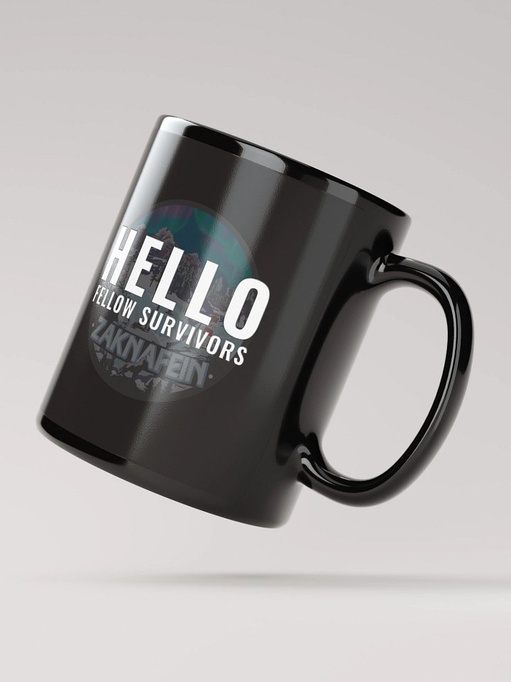 Hello Fellow Survivors - Zaknafein Black Mug product image (2)