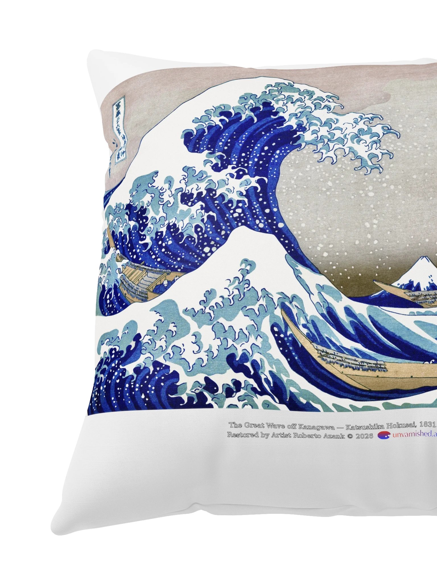 The Great Wave off Kanagawa — Pillow product image (3)