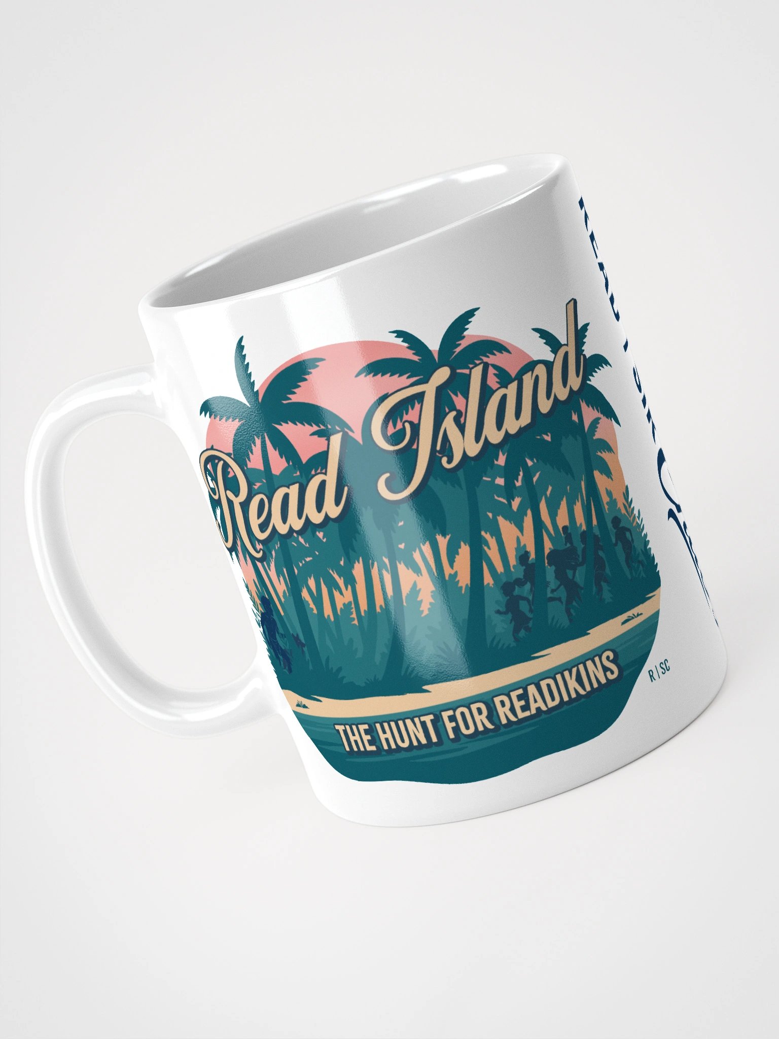 Read Island White Mug product image (4)