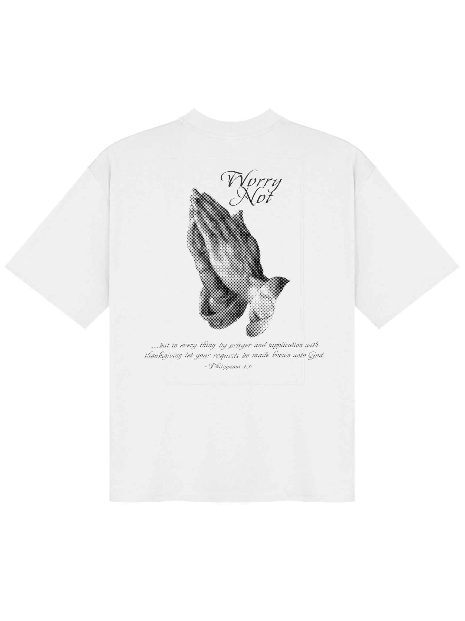 Worry Not - Heavyweight Oversized Tee product image (3)