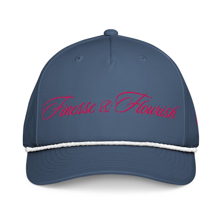 F&F Script Five-Panel Classic Rope Cap (PNK) product image (1)
