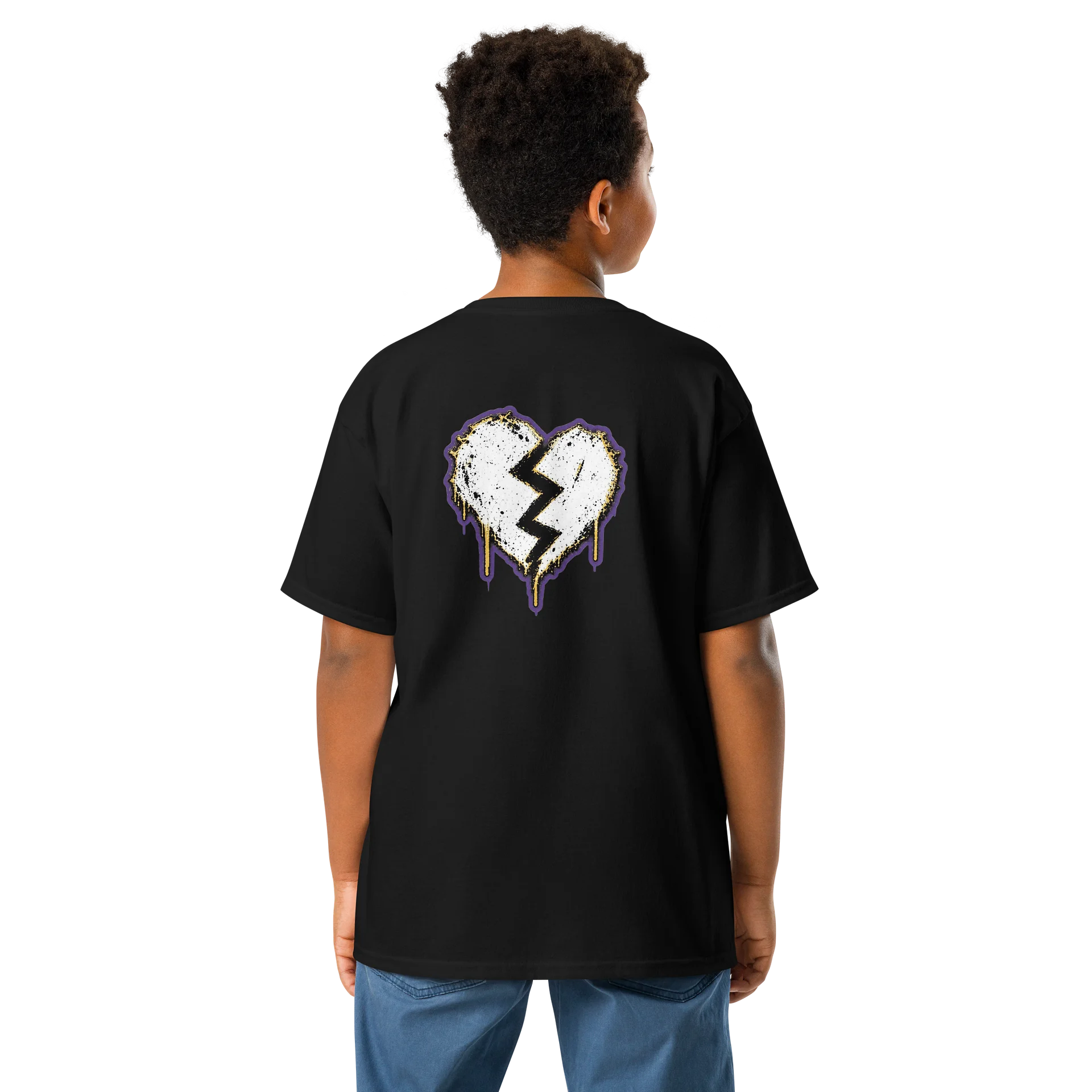 Marco Park$ Youth Purple & Gold Tee product image (4)