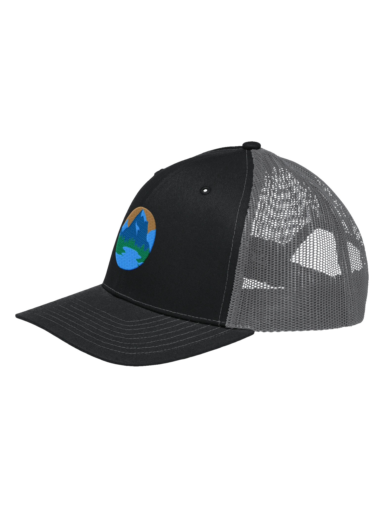 Summit Snapback Trucker Hat product image (2)