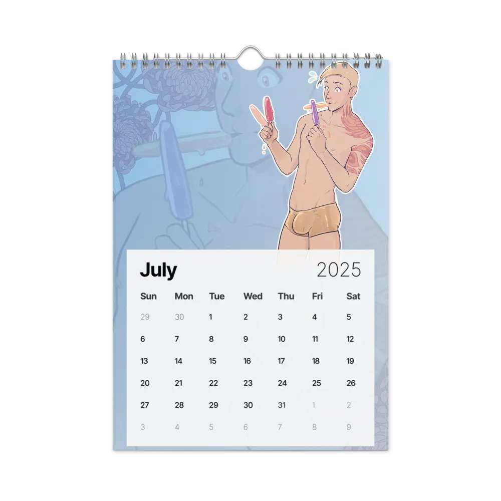 2025 Familiar Pinup Wall Calendar product image (5)