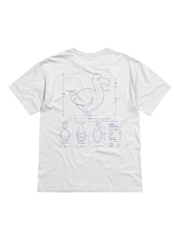 T-Shirt - Blueprint product image (2)