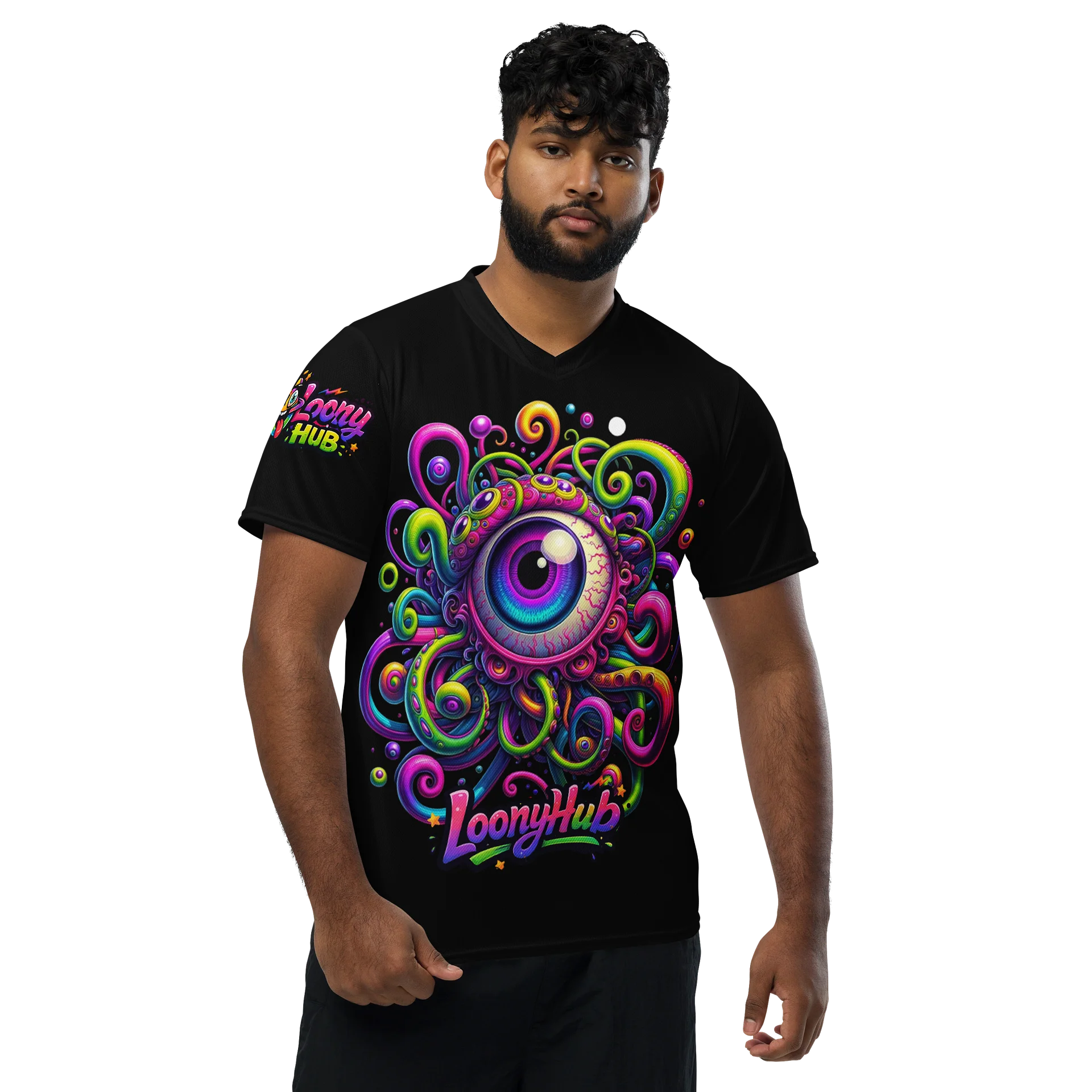 LIMITED EDITION - CNX Core All-over print Unisex Tee — LoonyHub 001 product image (3)