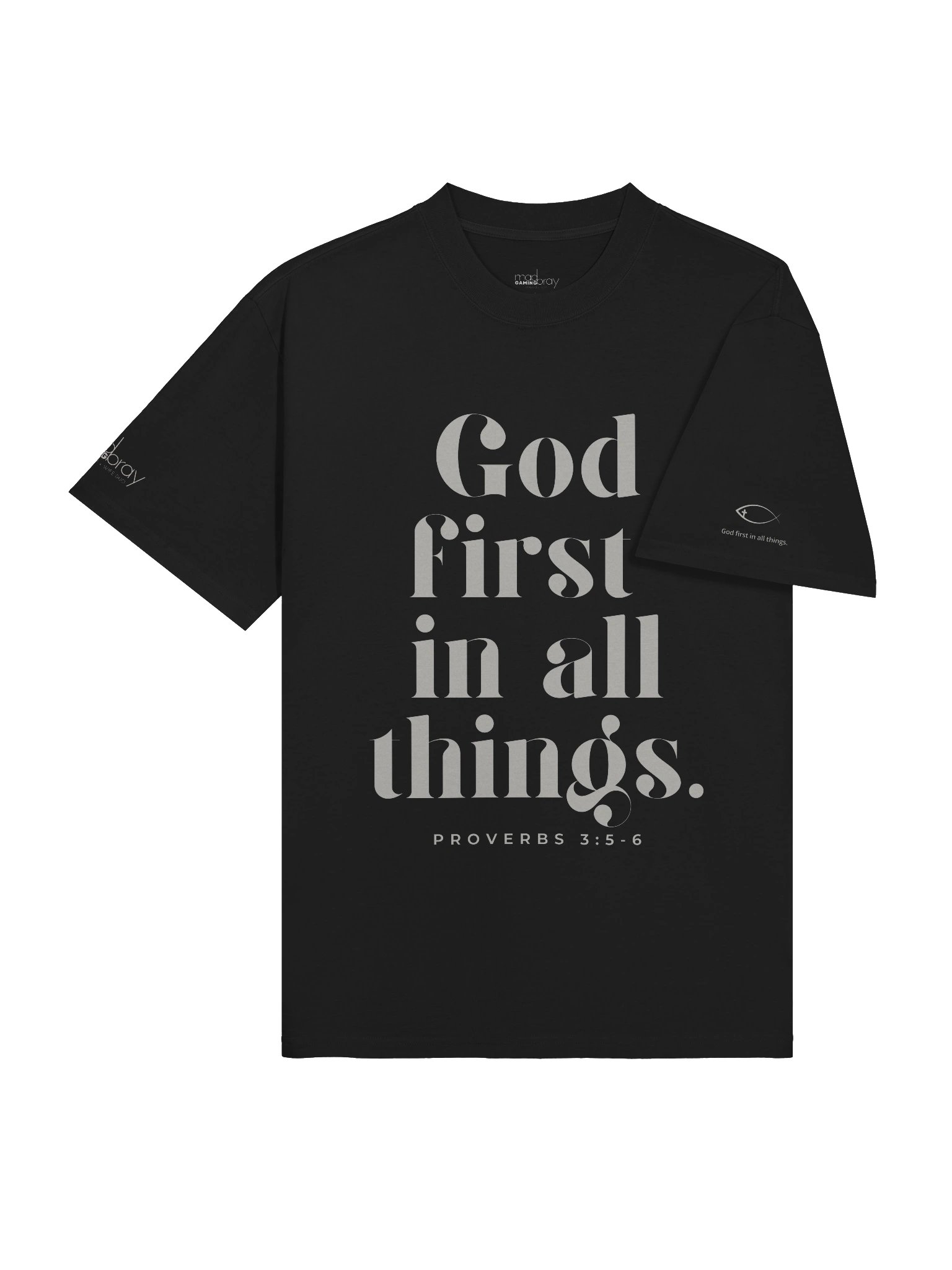 Faded Vintage Tee - God First product image (4)