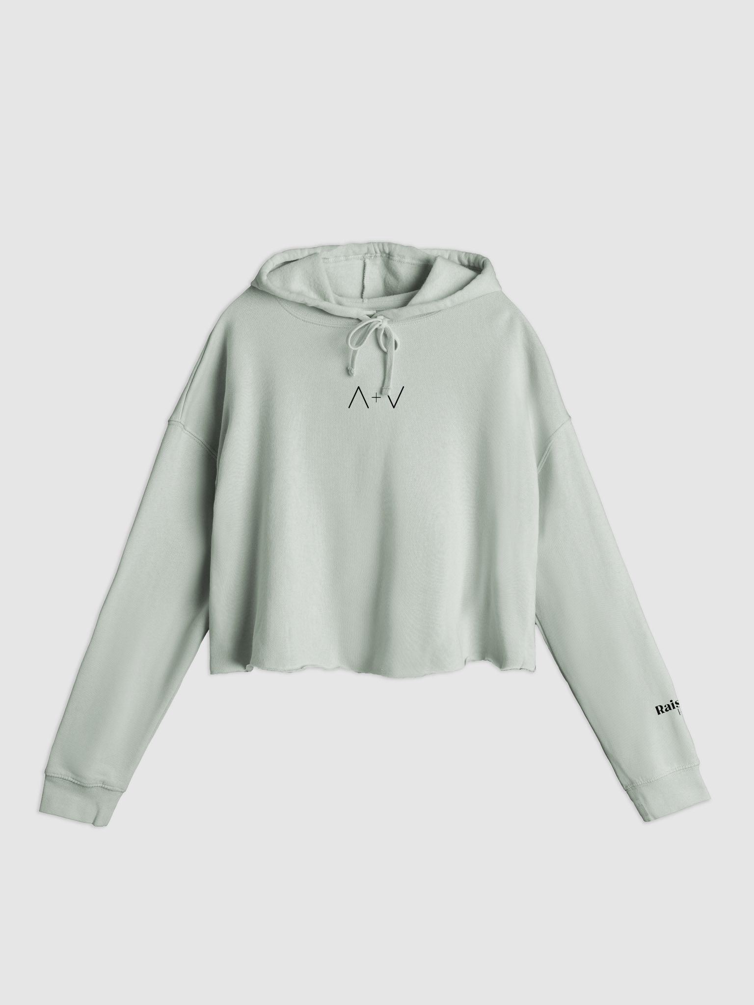 Peak and Pit Cropped Hoodie product image (1)