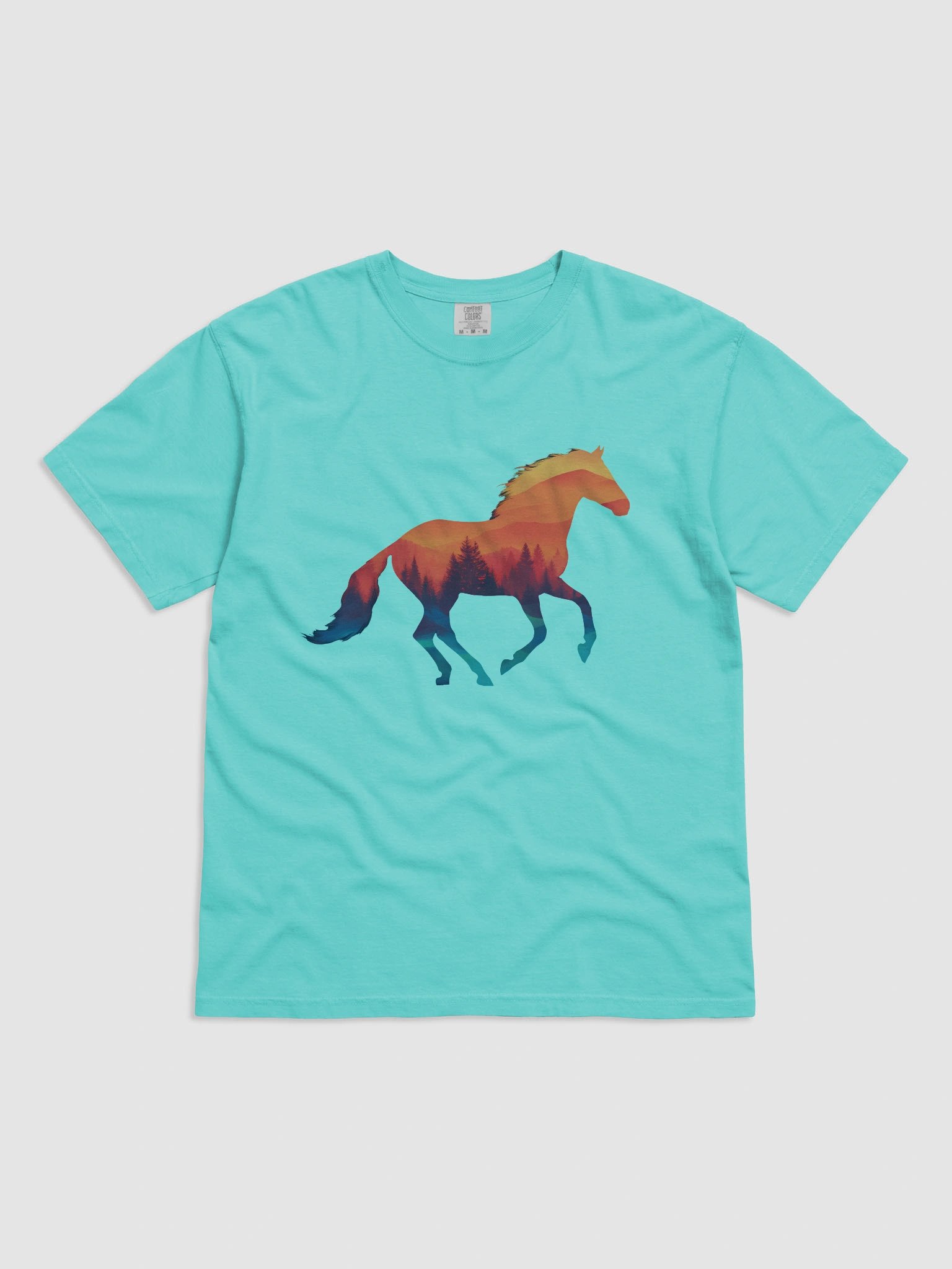 Sunset Silhouette Vista Tee product image (131)