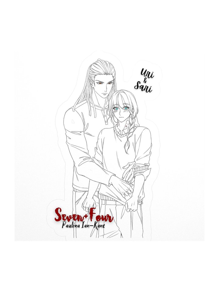 Uri&Sari Kiss-cut Sticker, Seven+Four-Angels of Wrath series product image (1)