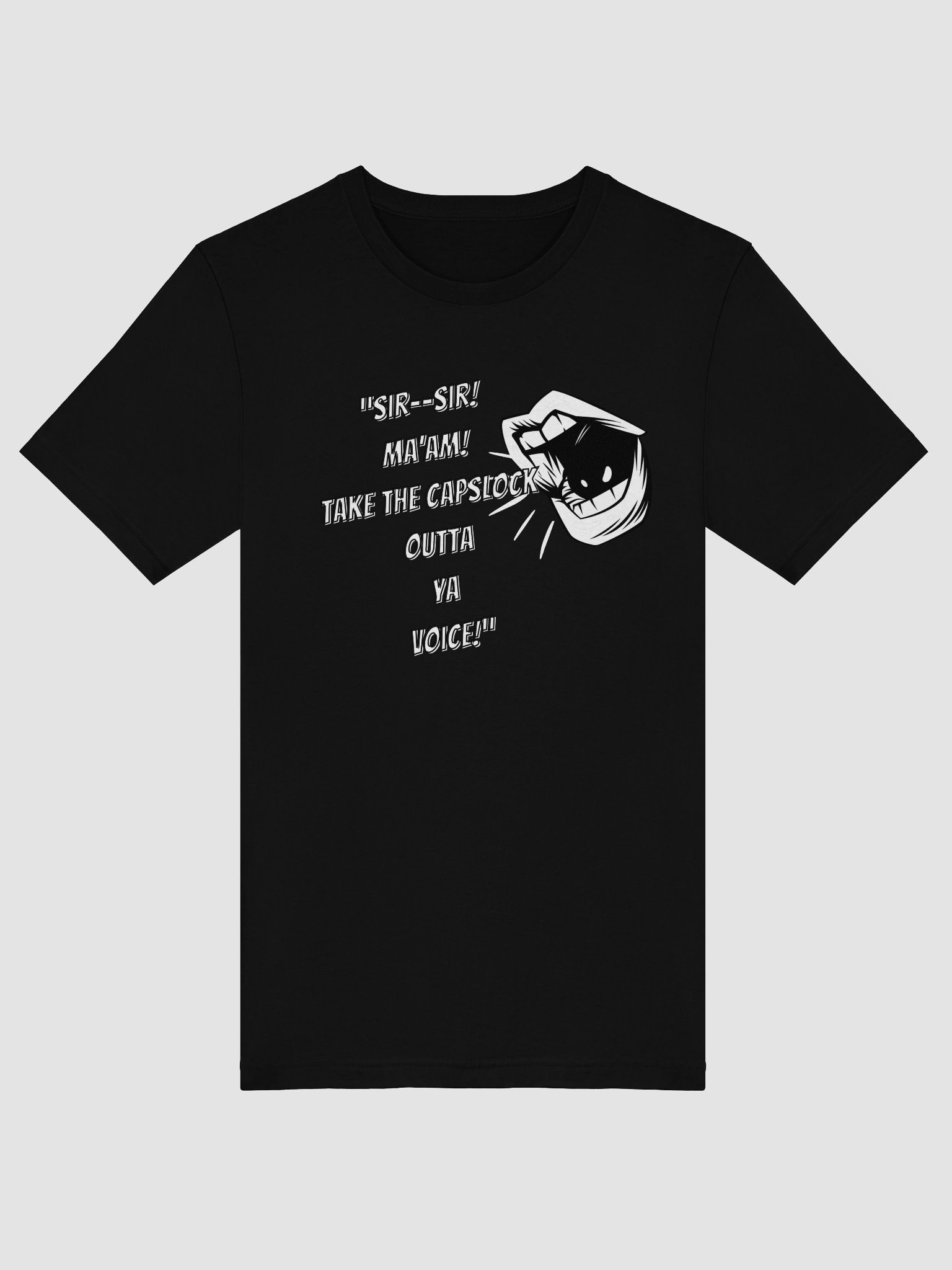 "Take The Caps Off" Dark T-shirt product image (1)