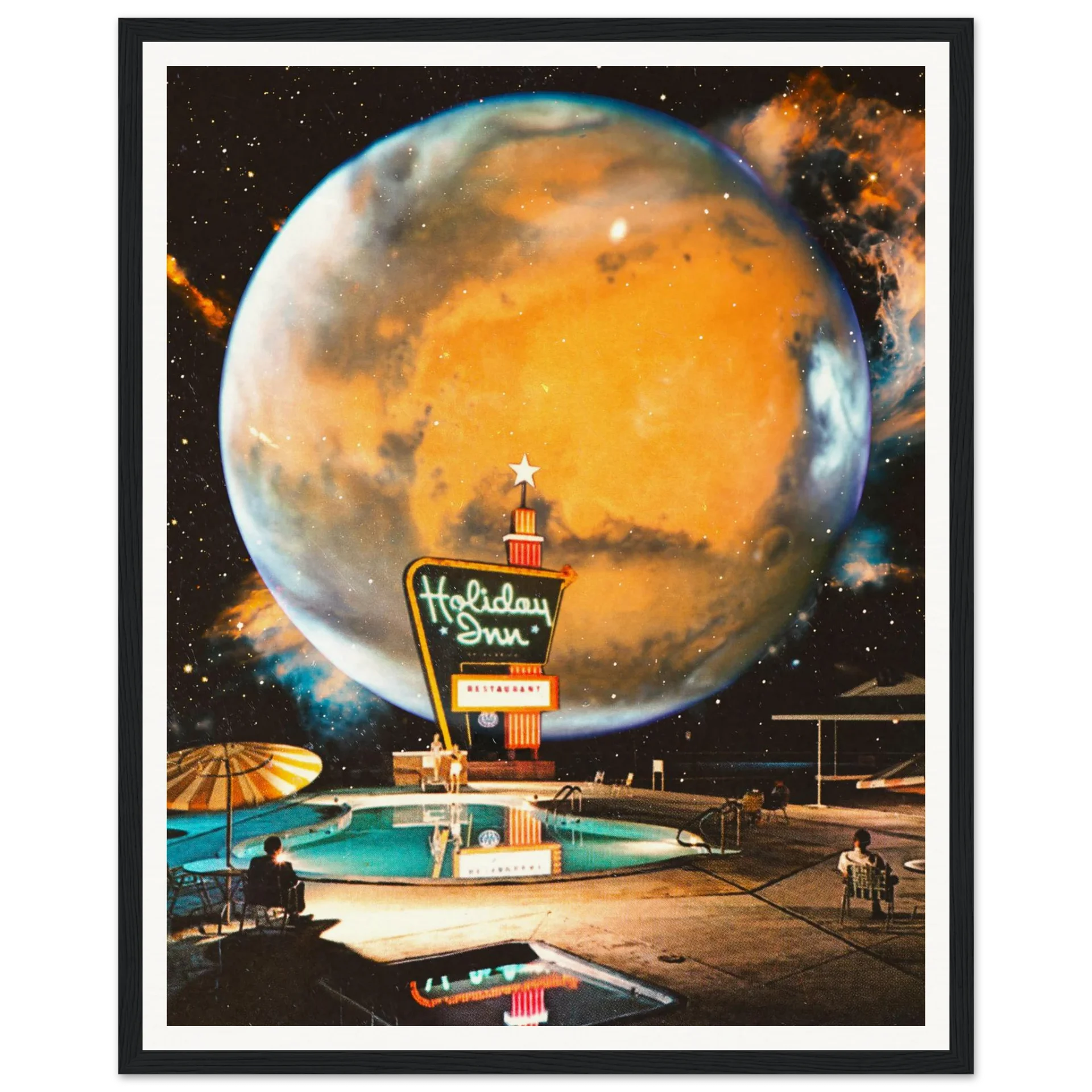 Space Hotel Wall Art