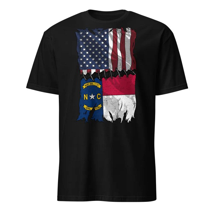 North Carolina Stitch Flag USA product image (1)