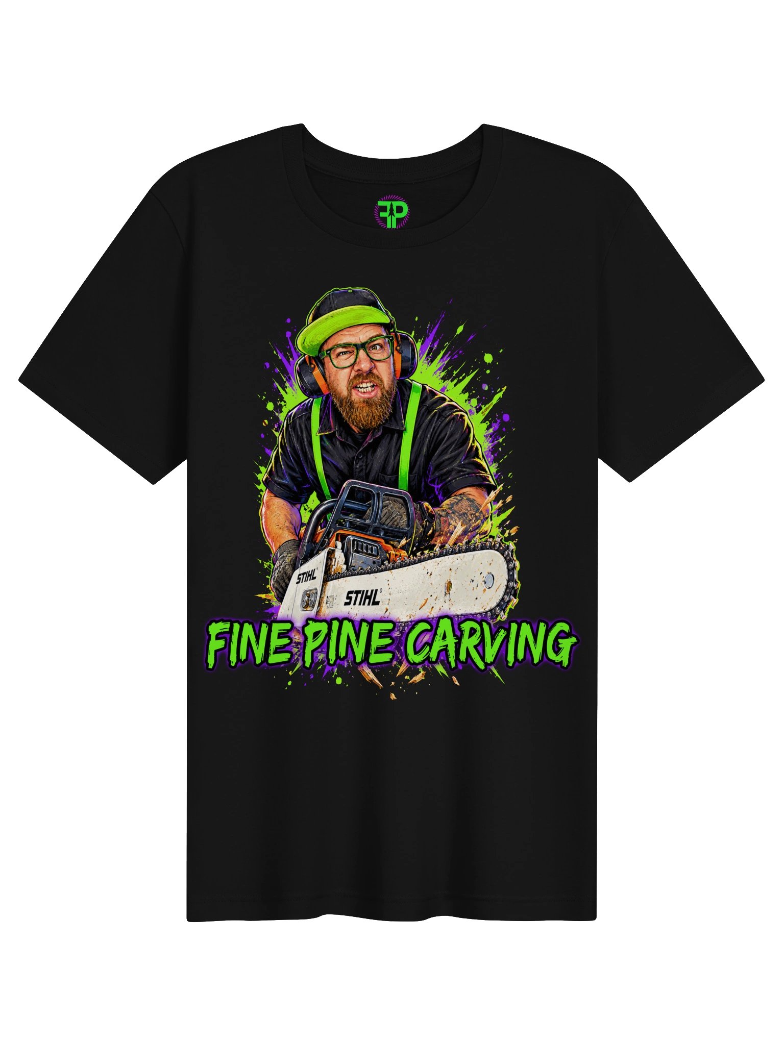 Crazy Carving Man Tee! product image (1)