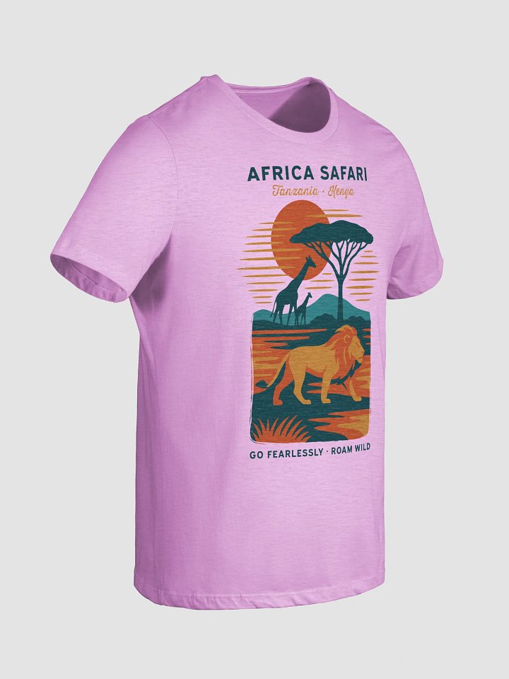 Safari Sunset – Women’s Relaxed Fit Tee product image (2)