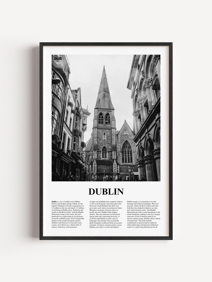 Dublin 04 Newspaper Poster product image (1)
