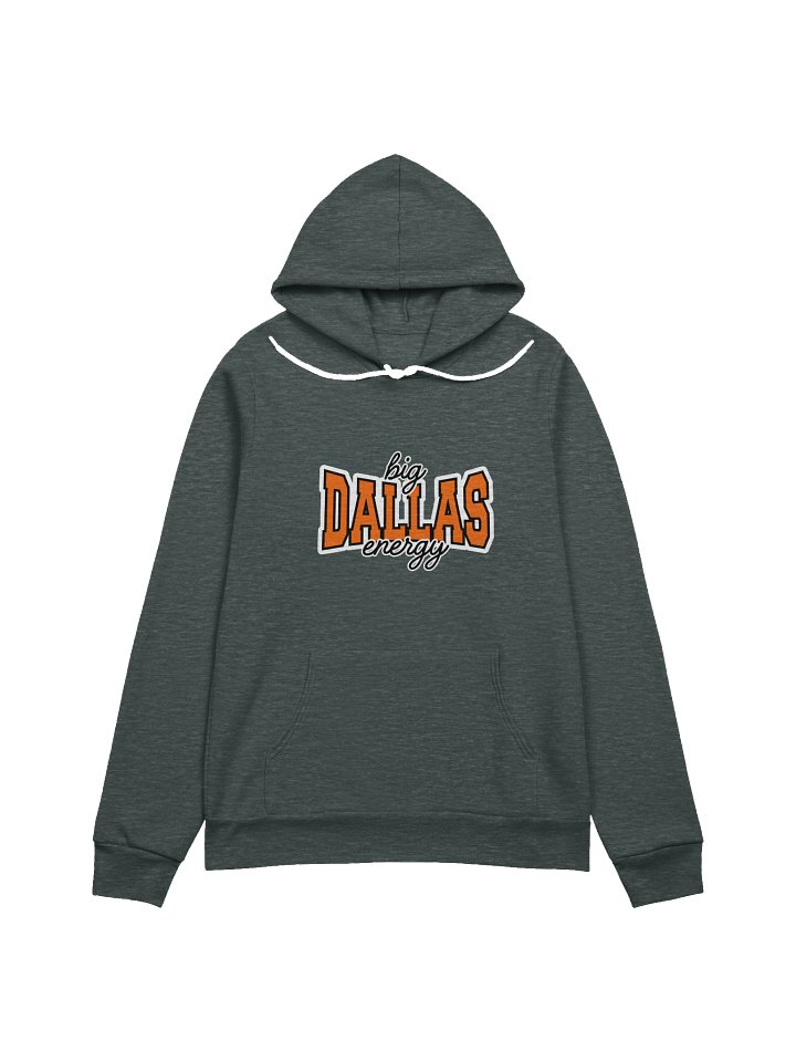 Big Dallas Energy Bella + Canvas Hoodie - Logo on Front product image (14)