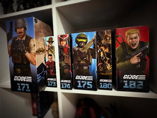 Any one else's wallets hurting after that last wave of #gijoeclassified ? Can't wait to open these!

#gijoe #awestriker #sgts...