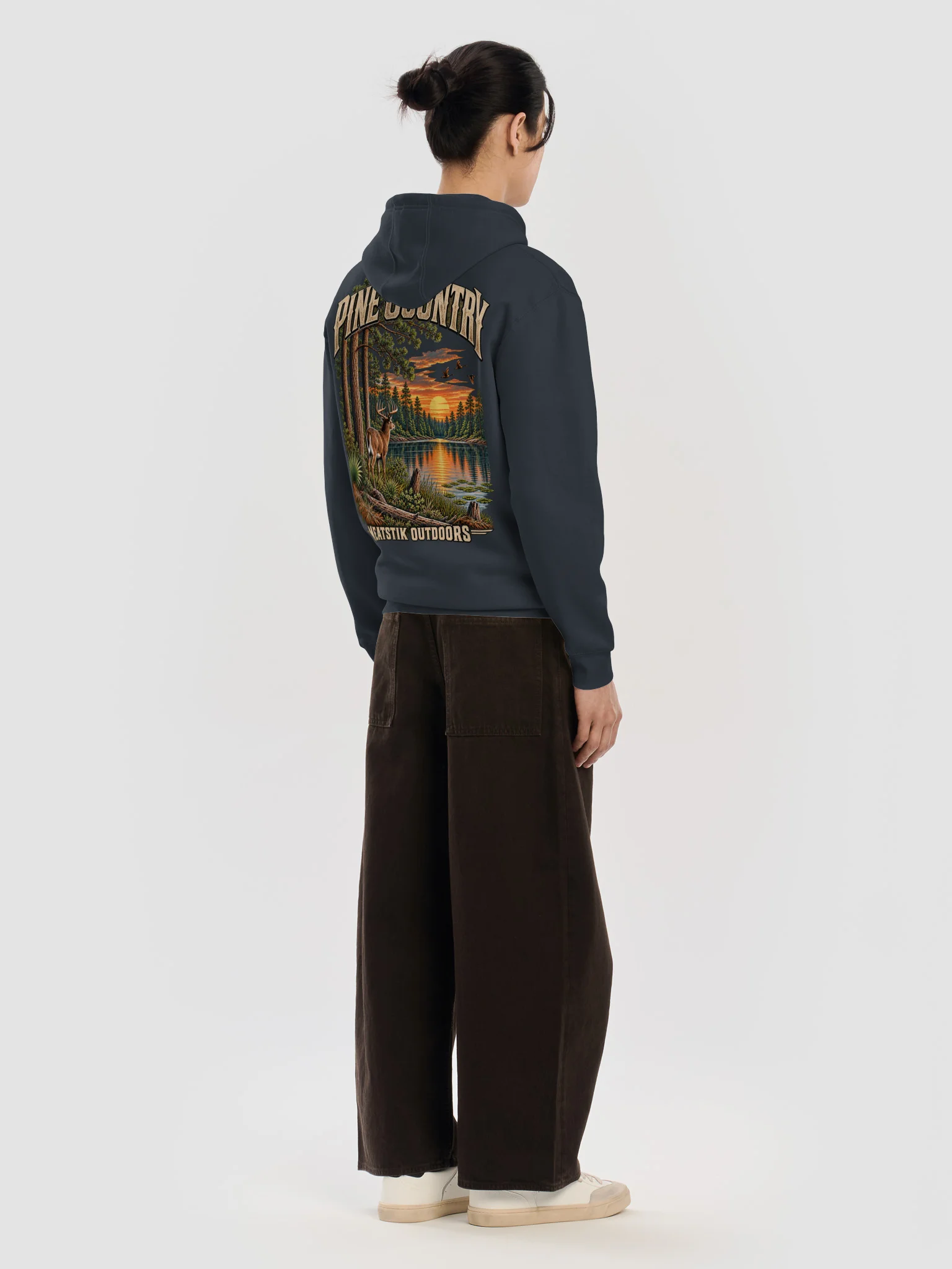 Pine Country Sunset – Full Zip Hoodie product image (8)