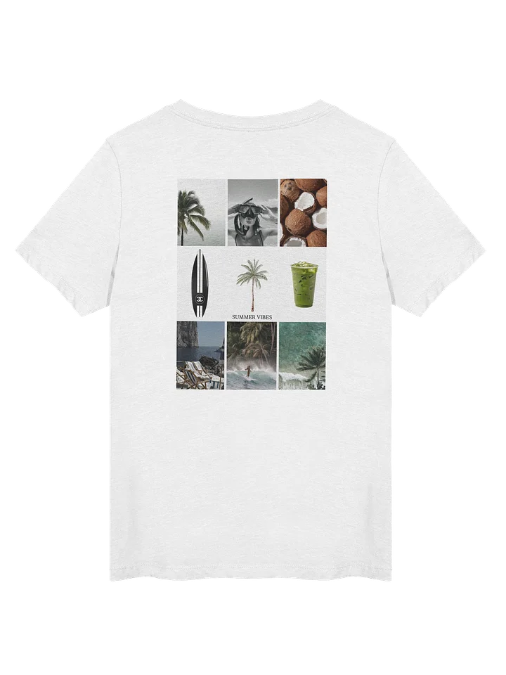 Summer Vibes V-Neck Tee product image (1)