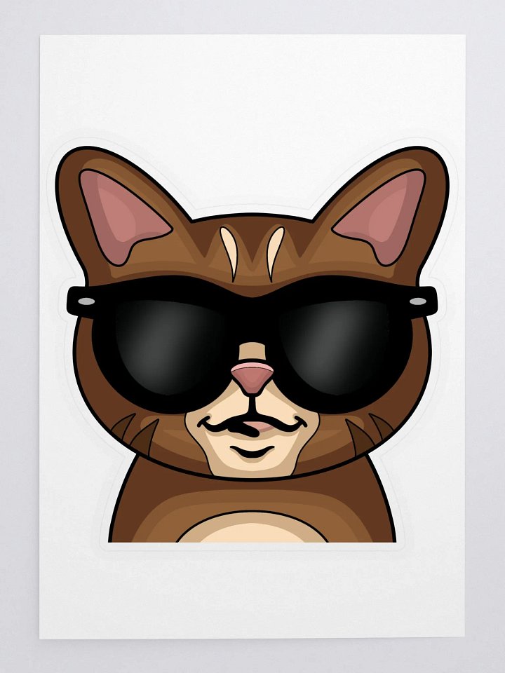Cool Reggie Cut Sticker product image (1)