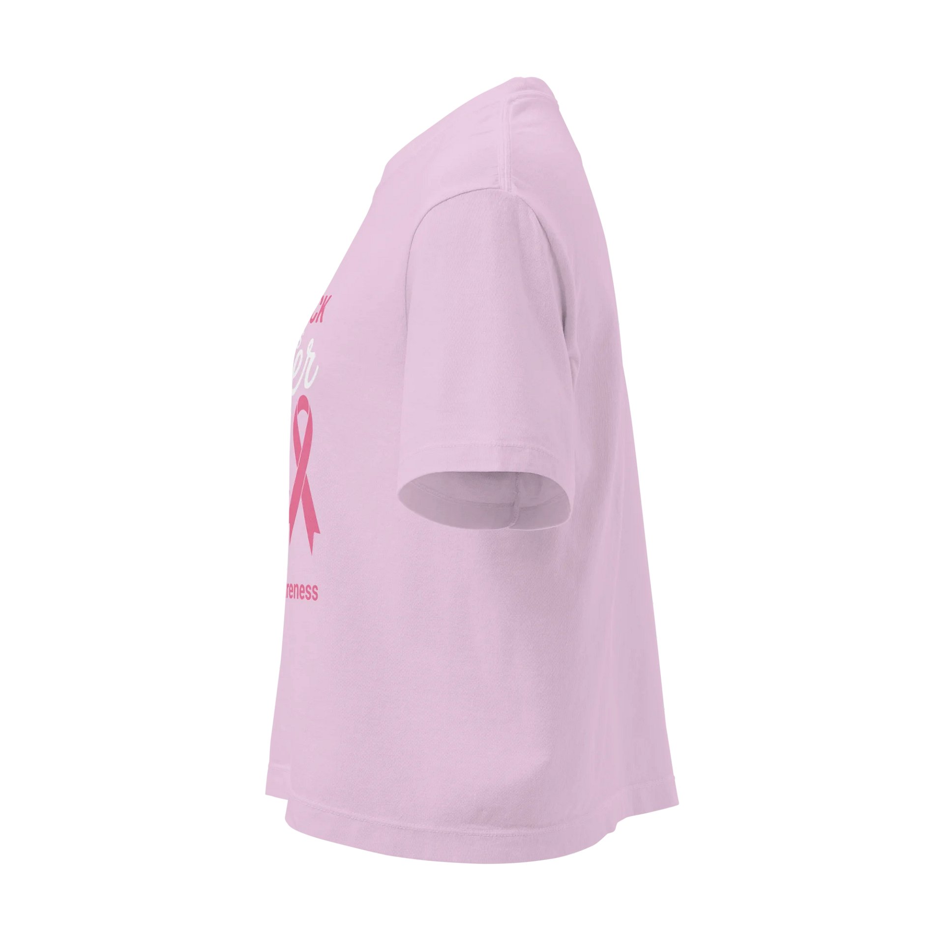 Fighter Warrior Survivor - Breast Cancer Awareness Heavyweight Boxy T-Shirt product image (3)