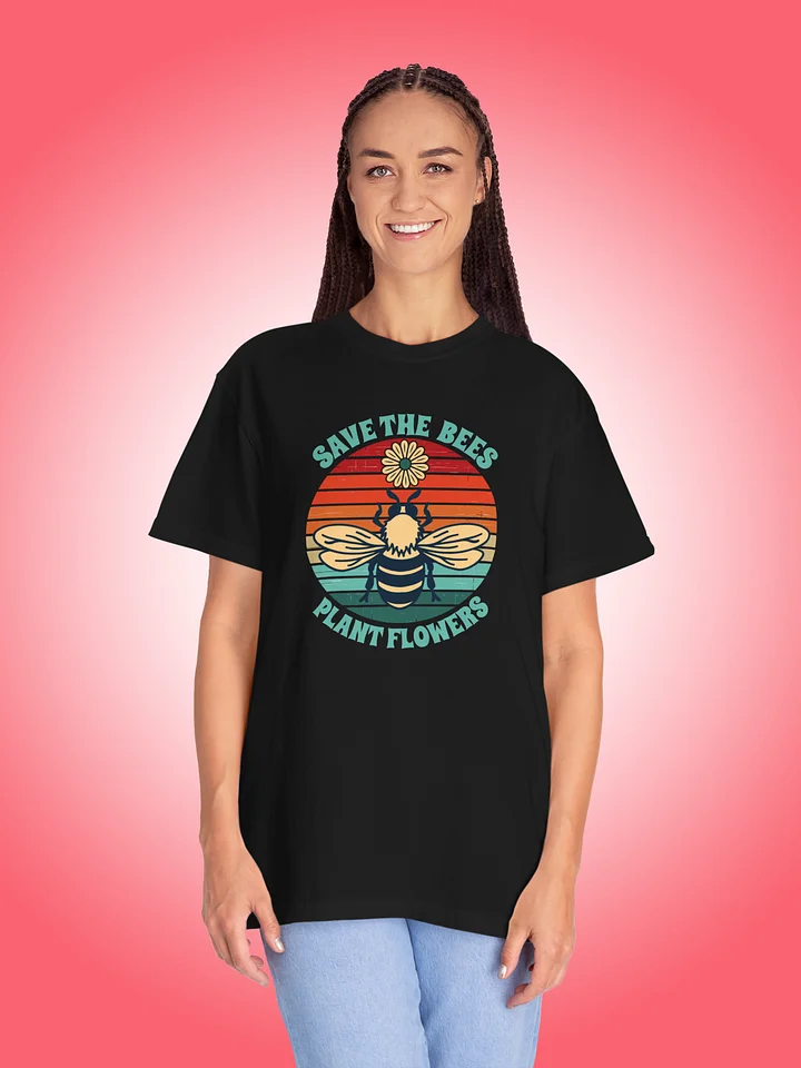 Retro Sunset Save The Bees Plant Flowers product image (1)