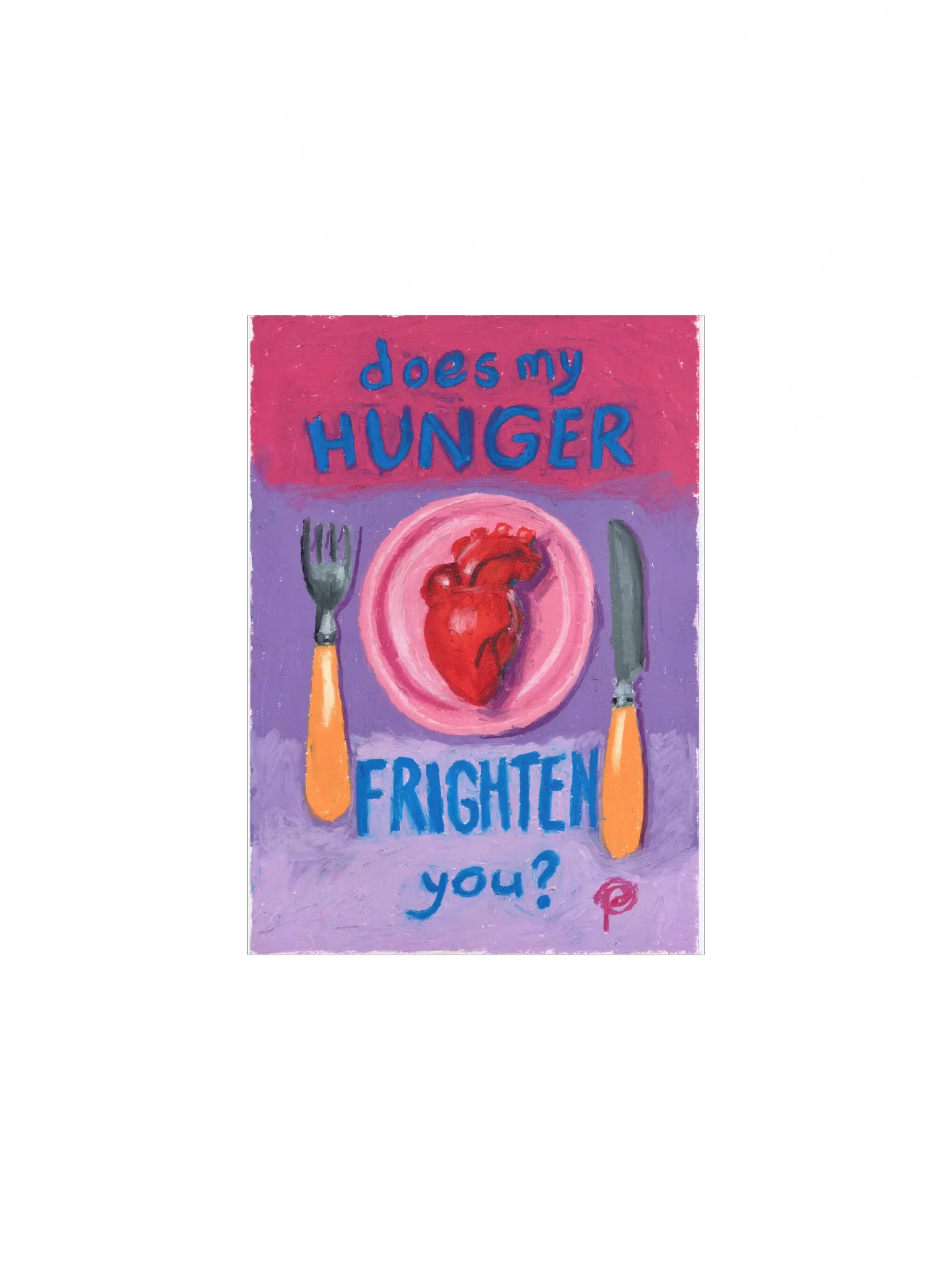 bisexual hunger poster product image (1)