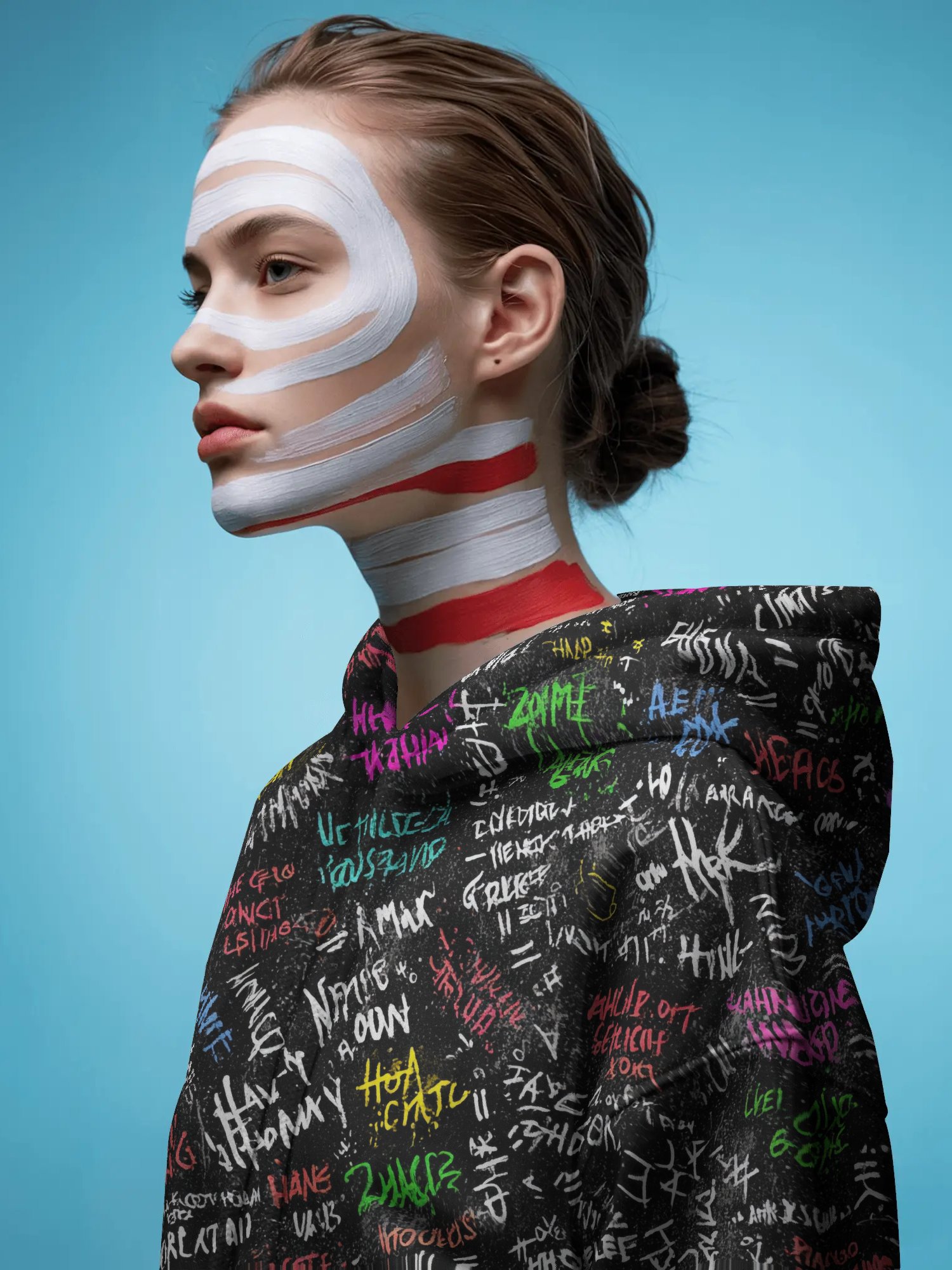 PSYCHO – Thought Loop Series - Canvas Hoodie product image (4)