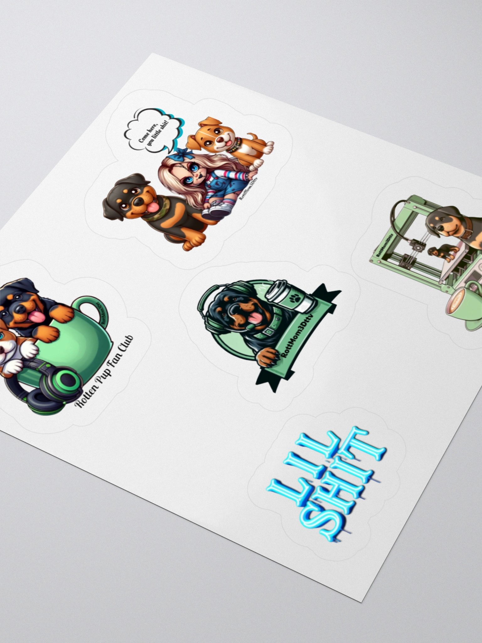 RottMom3D Sticker Set product image (7)
