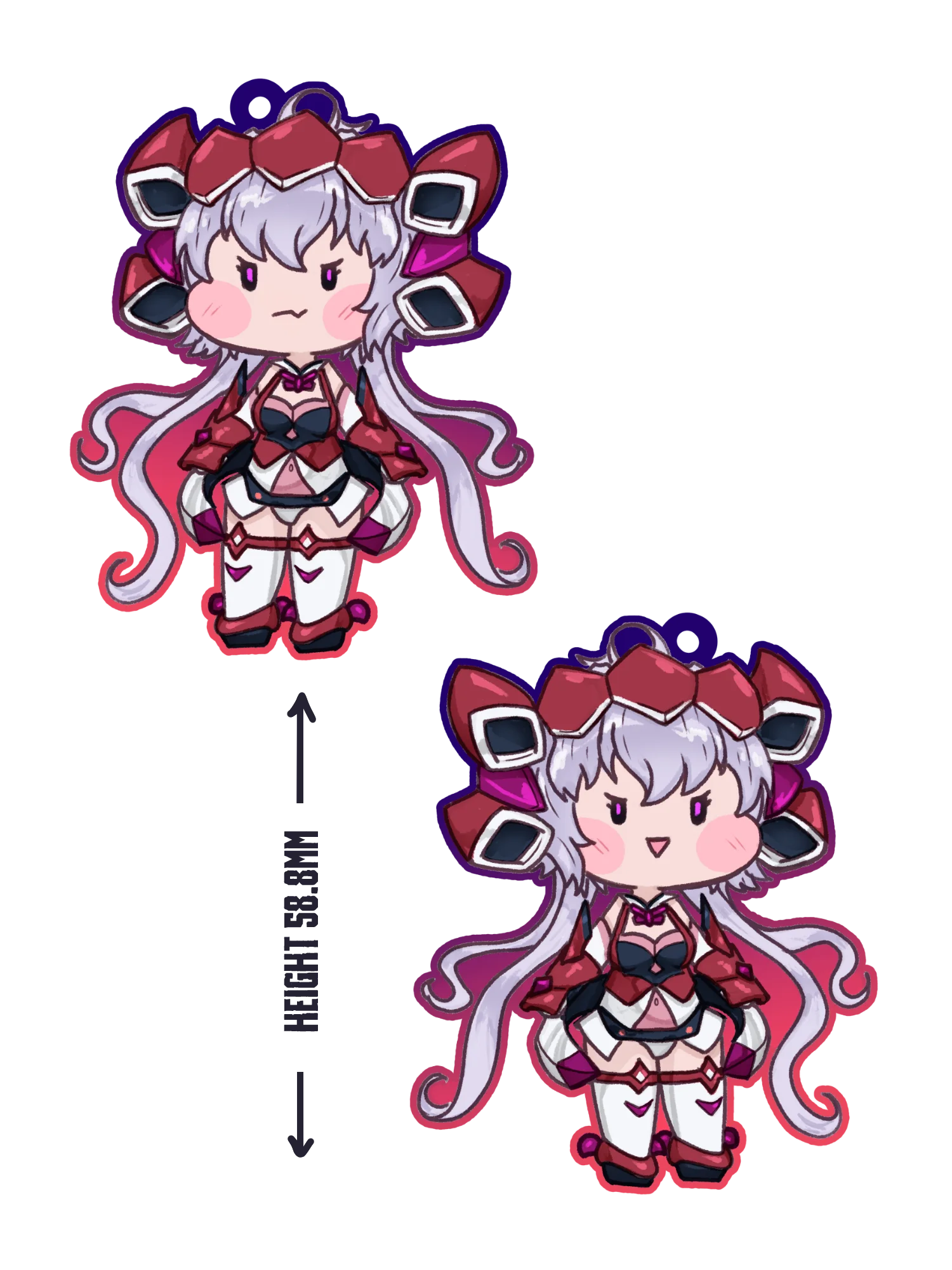 Petite Chris keychain product image (2)
