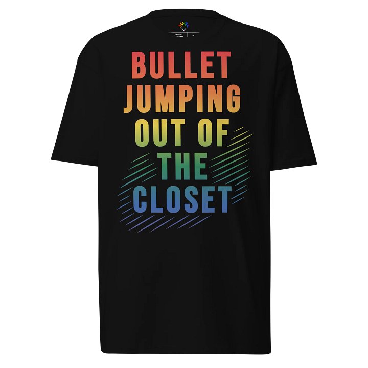 Rainbow Bullet Jumping Tee product image (1)