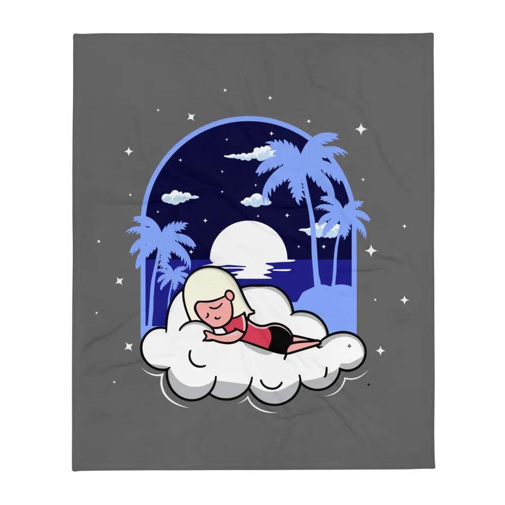 Cloudy Night Grey Throw product image (1)