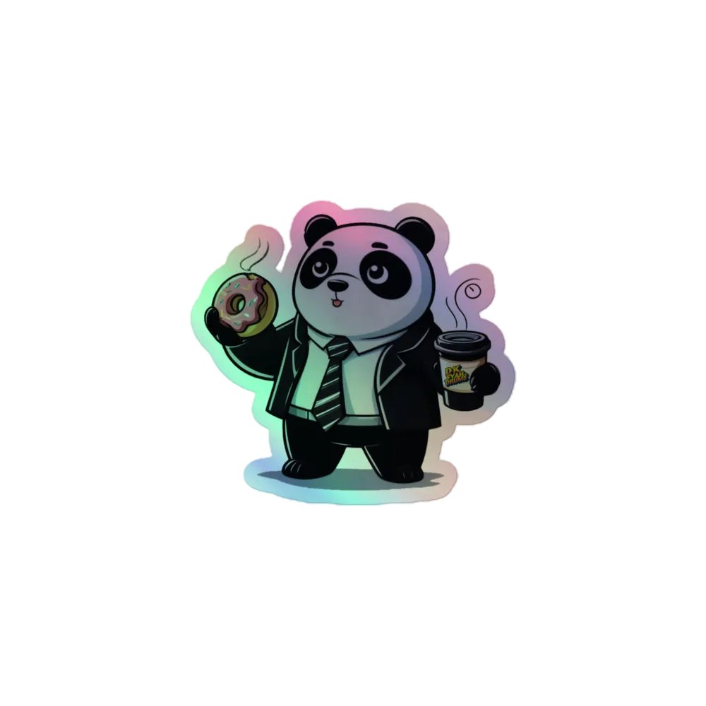 Panda Express Holographic Sticker product image (1)