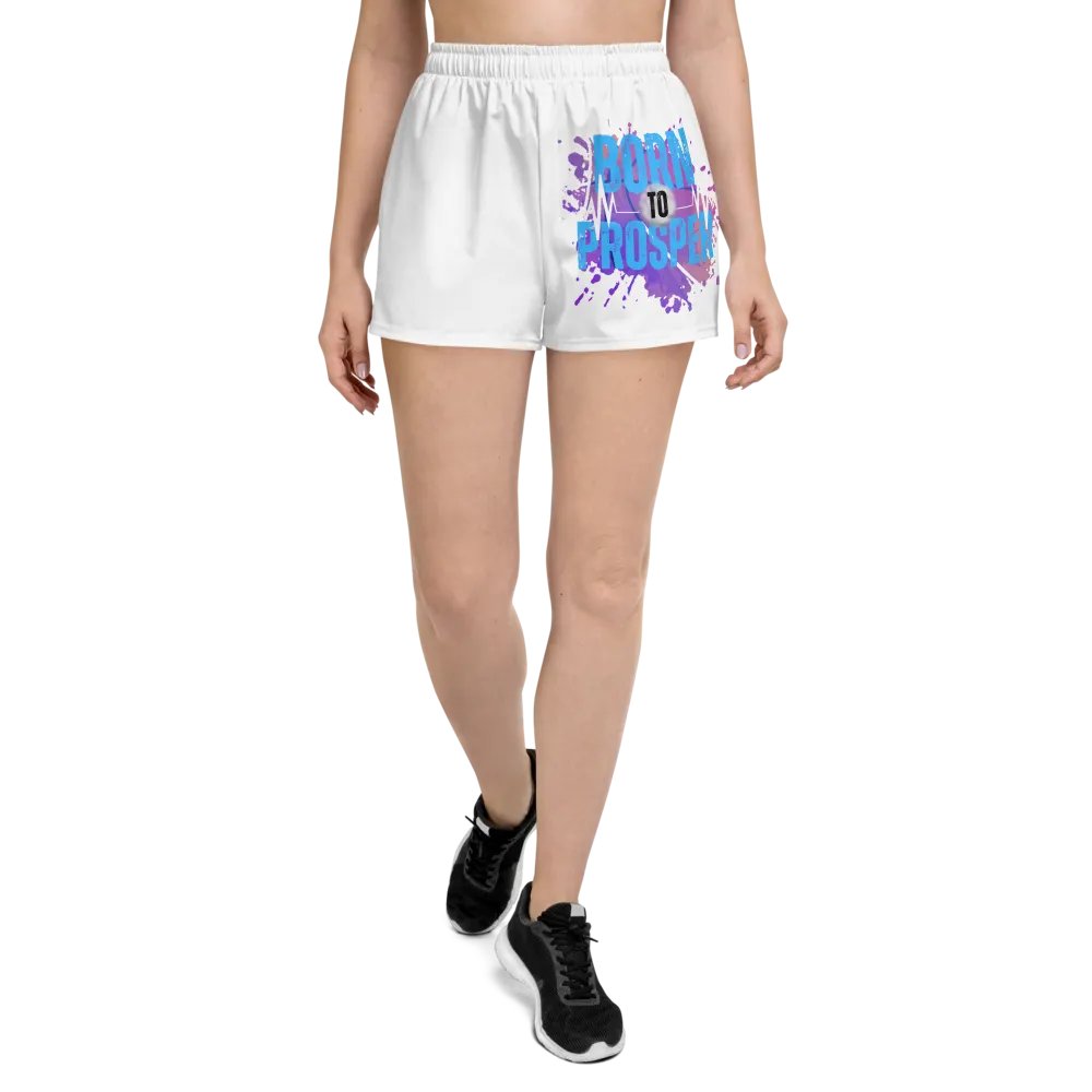BORN TO PROSPER Bold Print Athletic Super Shorts product image (2)
