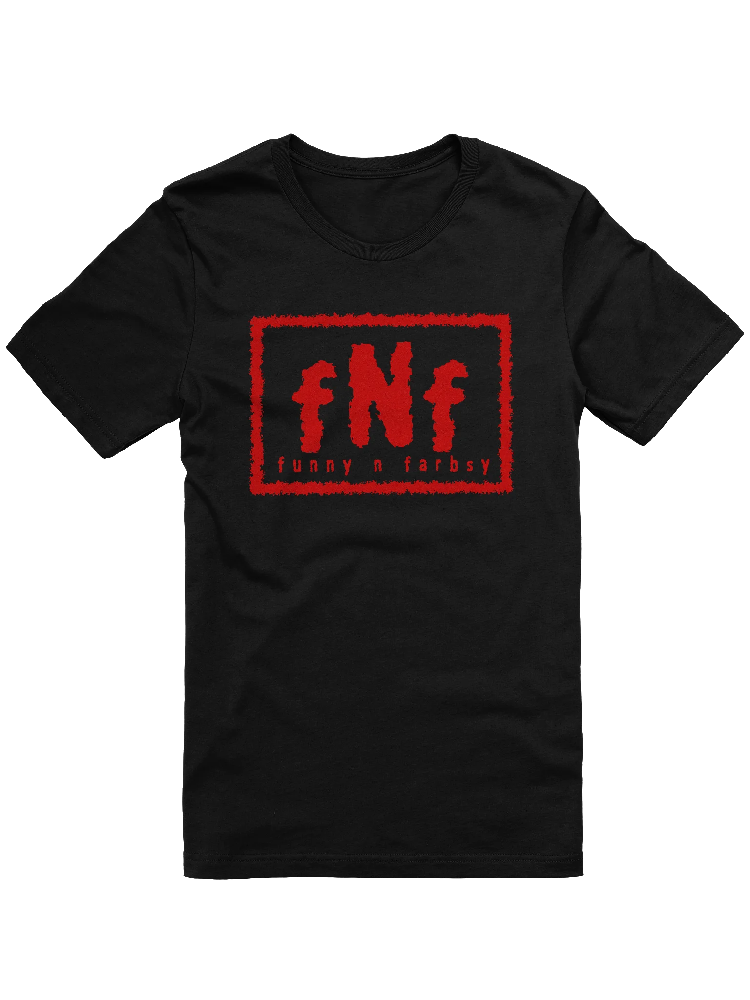 FunnyNFarbsy Invaders Wrestling Shirt (Red Logo) product image (2)