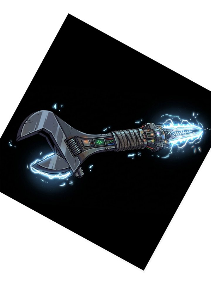 The Vibro Multitool Kiss-Cut Sticker product image (5)